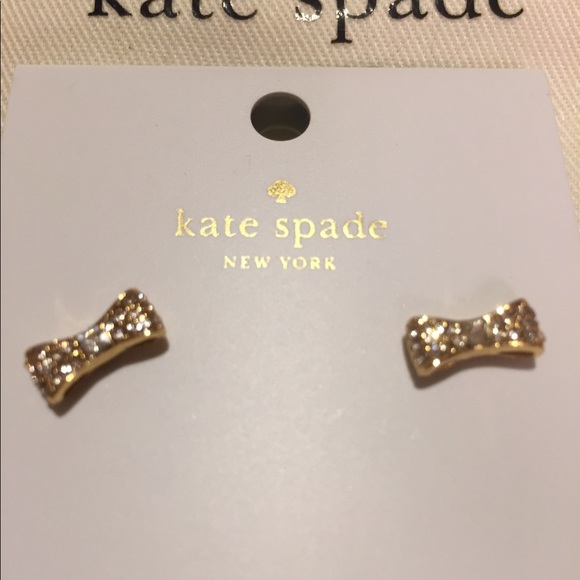 kate spade Jewelry - Kate Spade Ready Set Bow Earrings